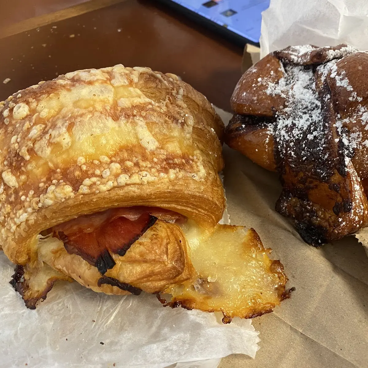 Ham and Cheese Croissant