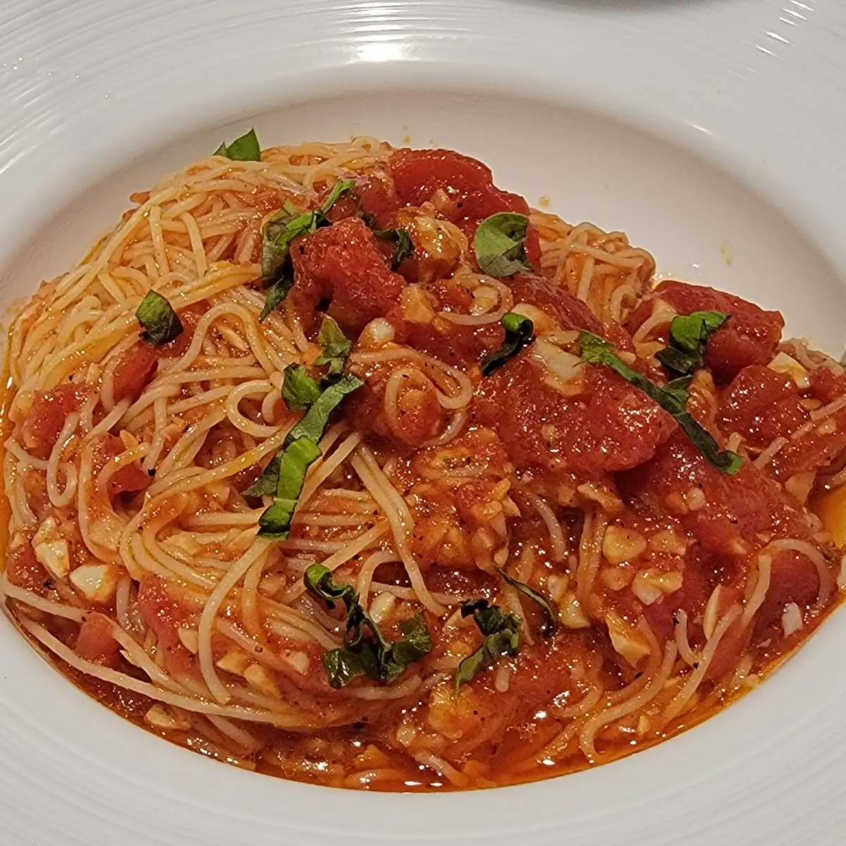 Basil Pasta Angel Hair