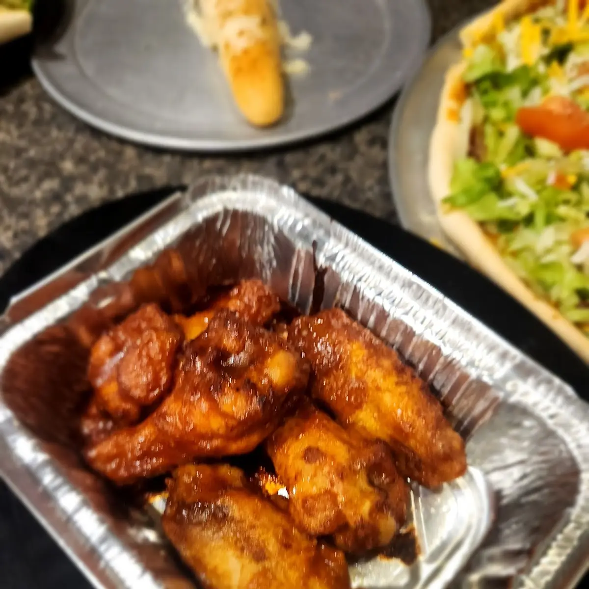 Large Asian BBQ Pizza