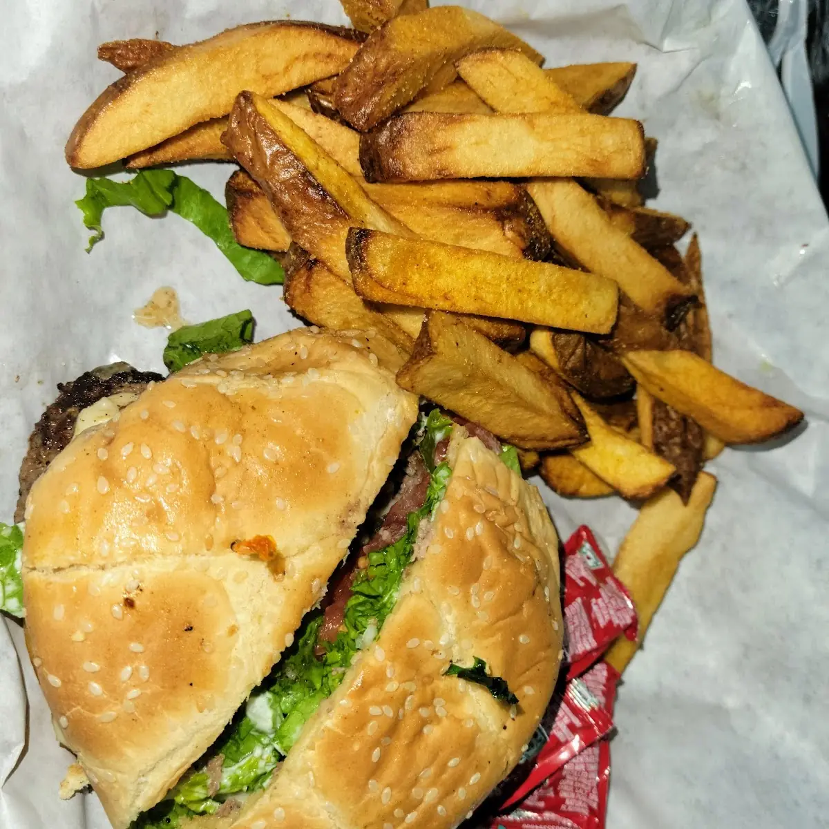 Mushroom Swiss Burger