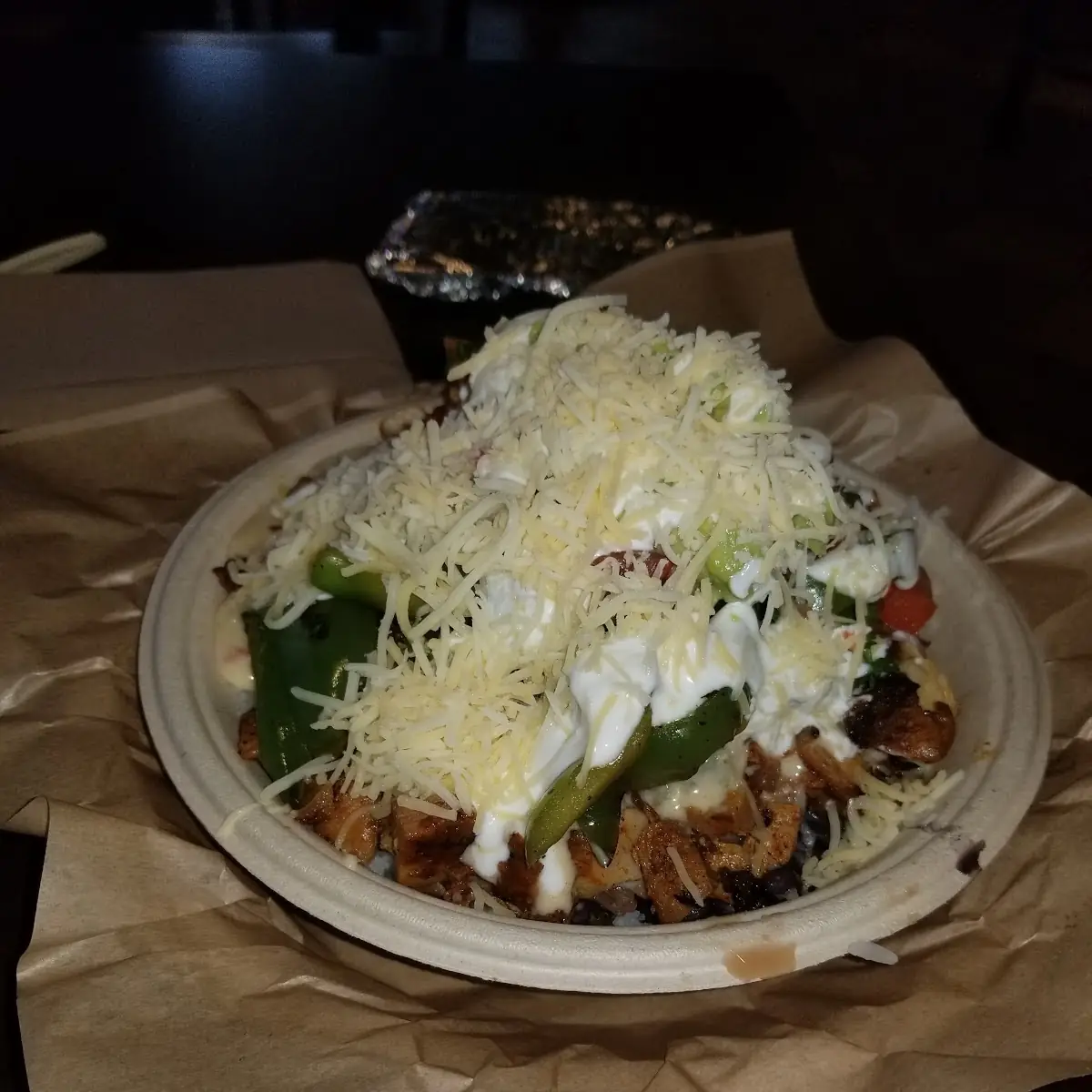 Chicken Fajita Bowl
