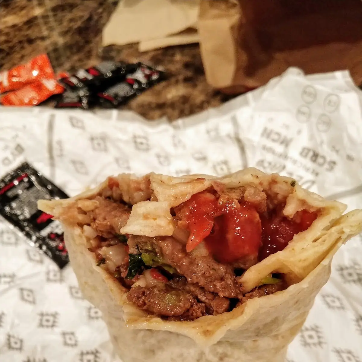 Carne Asada Burrito
