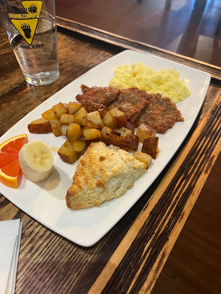 Chorizo Breakfast, Creekers Bistro and Restaurant