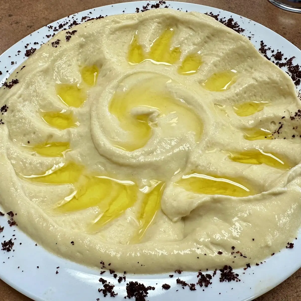 Large Hummus And Beef