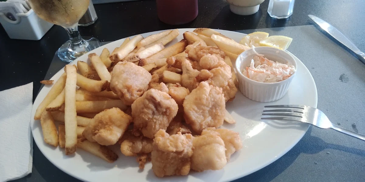 Scallops and Chips