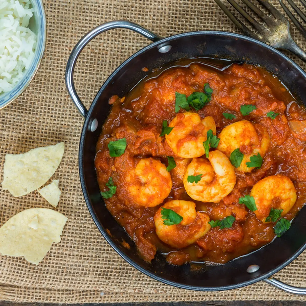 Shrimp Saag