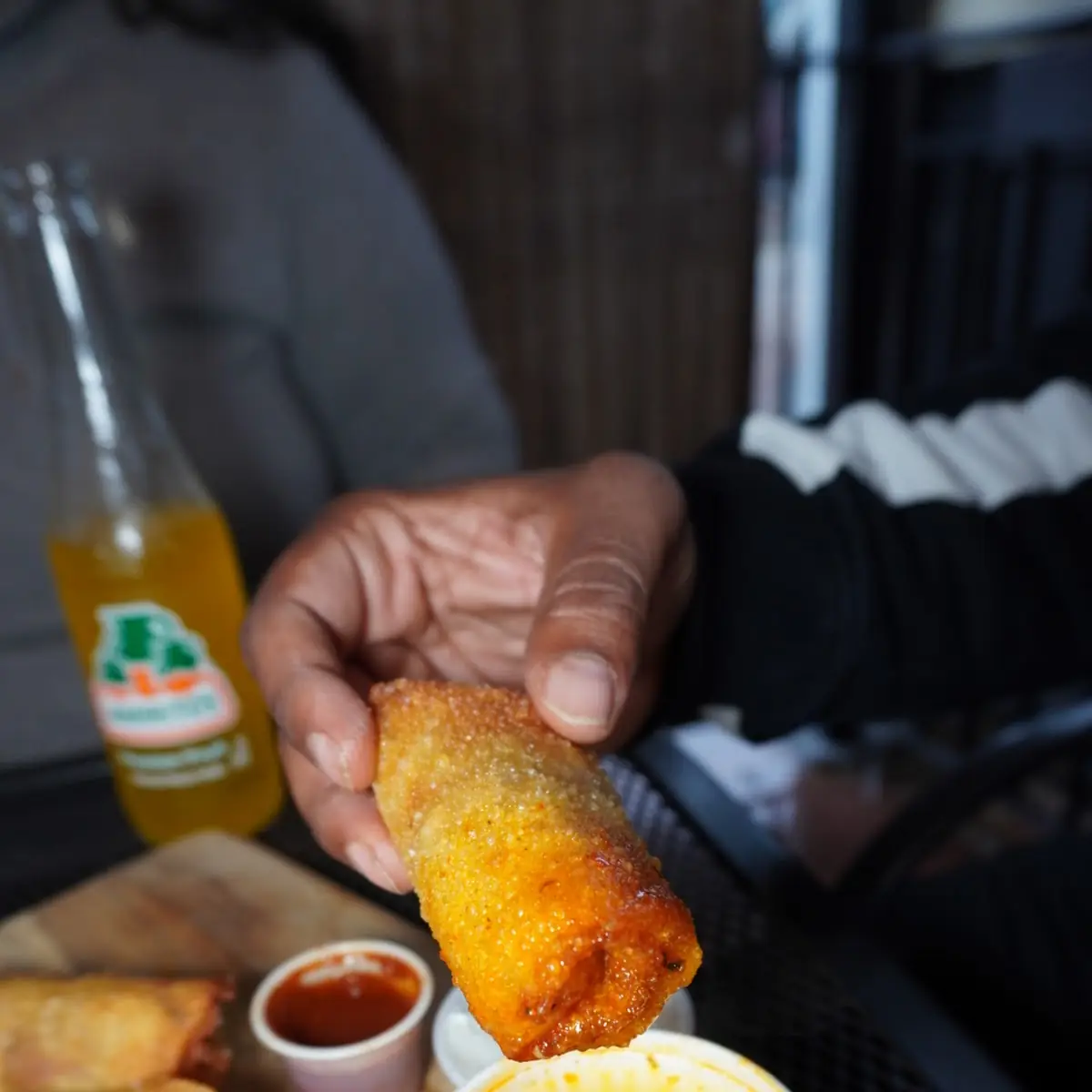 Birria Egg Rolls
