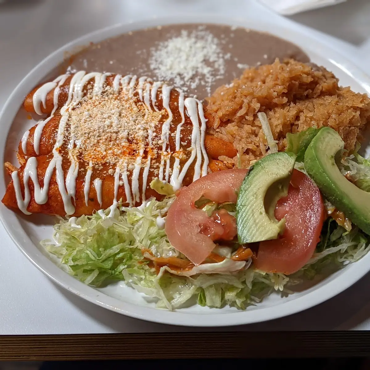 Chicken Enchiladas