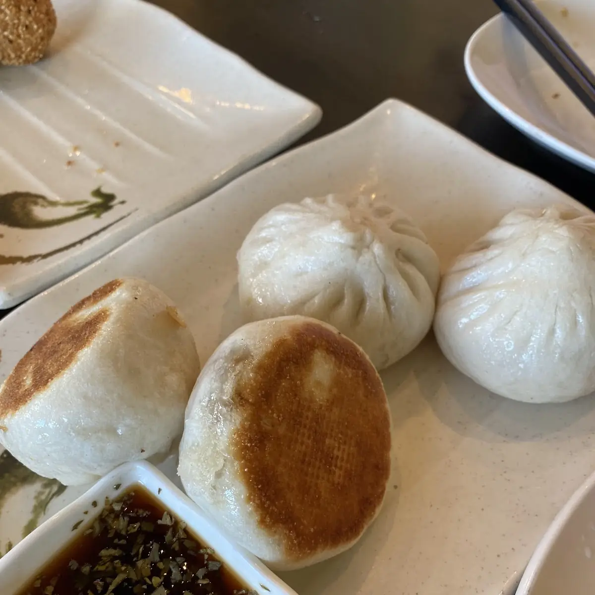 Pan Fried Pork Bun