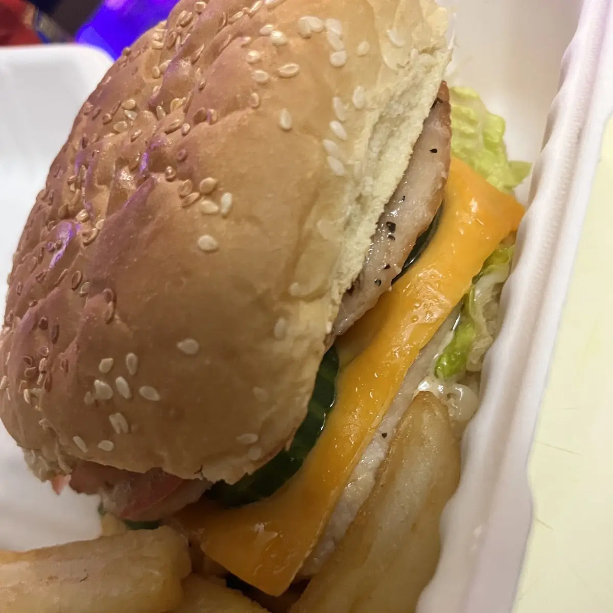 Chicken Breast Burger, Hungry Bite