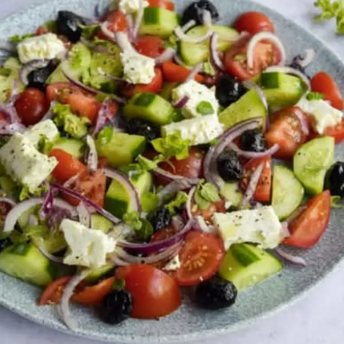 Greek Salad, Hungry Bite