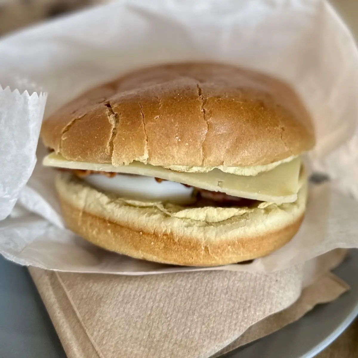 Cage Free Egg and Cheese Sandwich