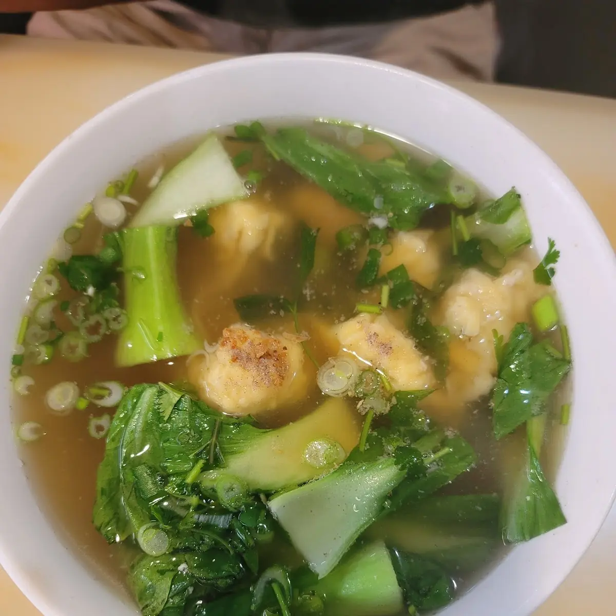Pork Dumpling Soup