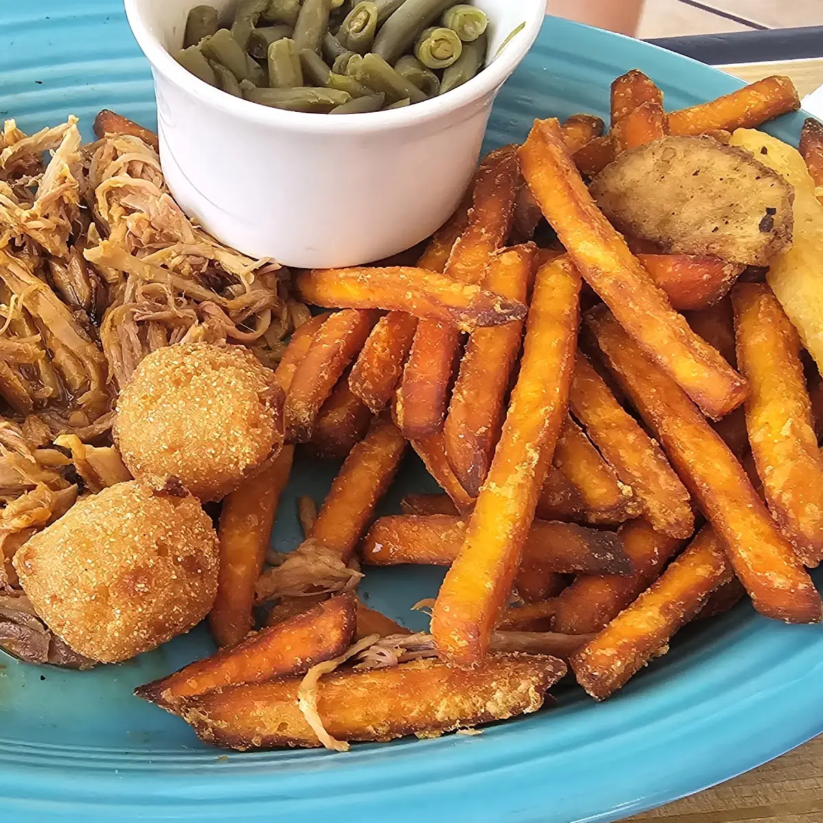 Pulled Pork BBQ Plate