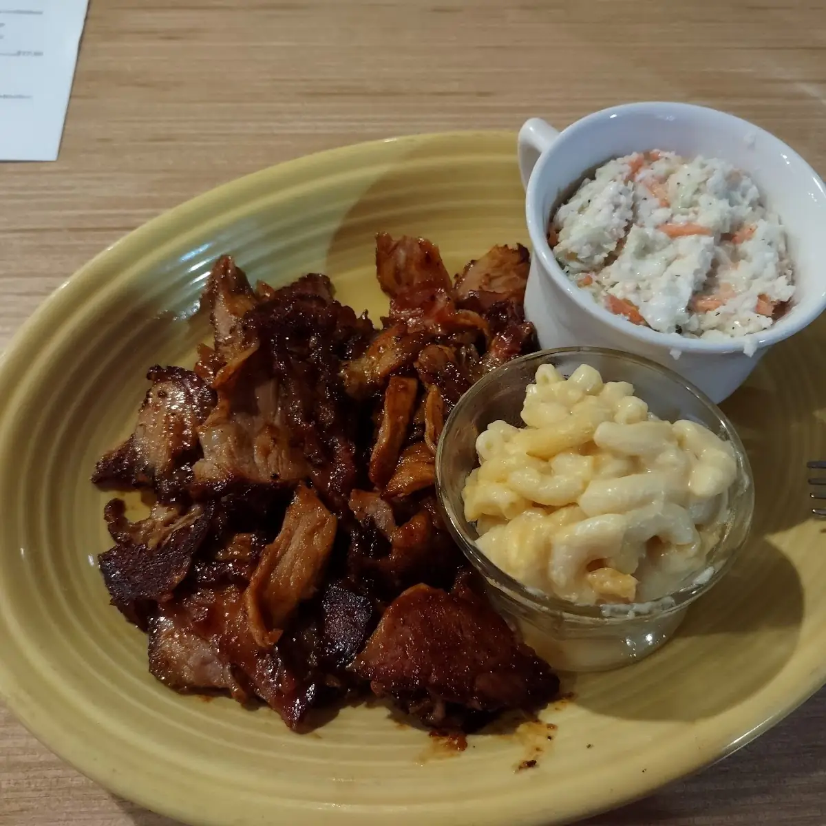 Sliced BBQ Pork Plate