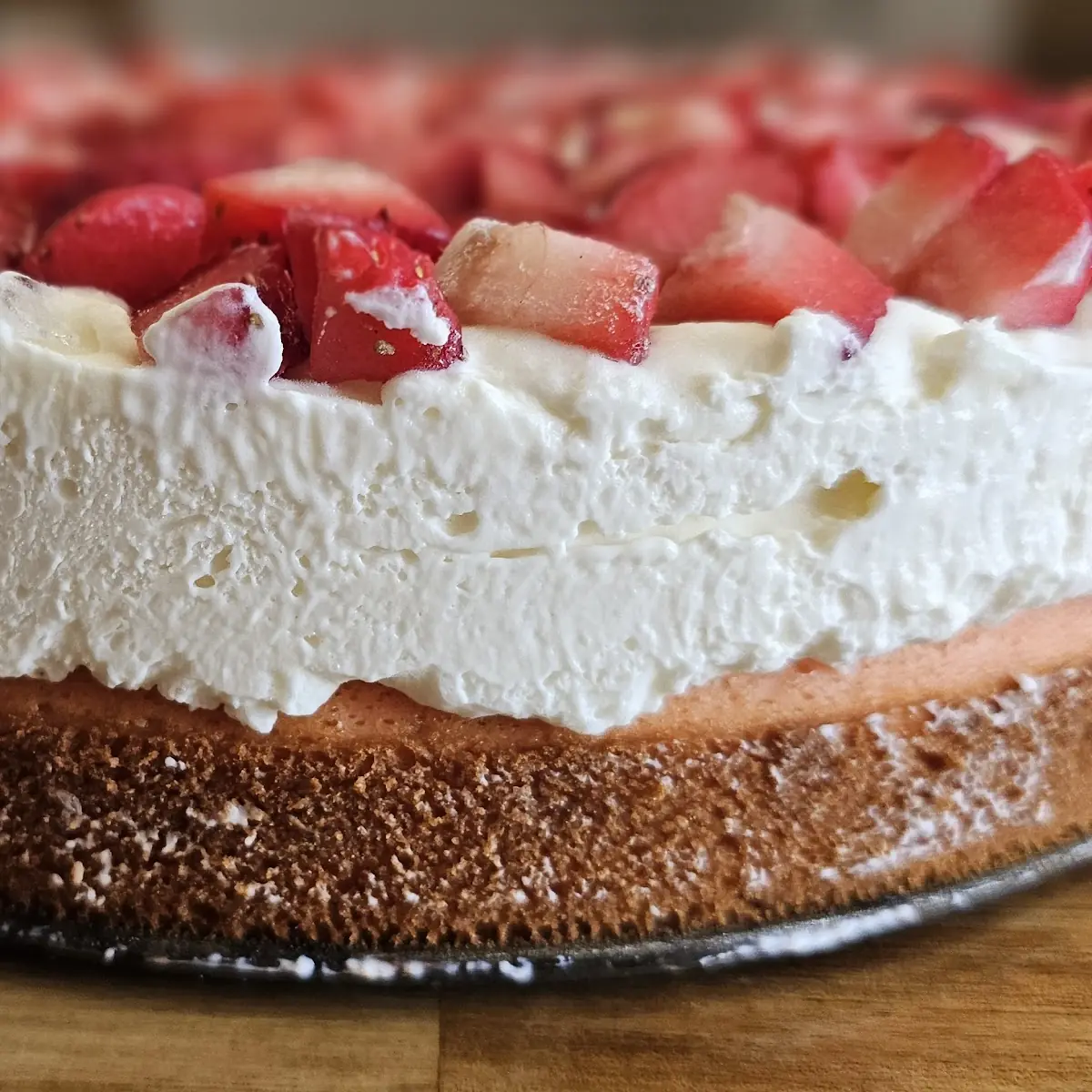 Strawberry Cheesecake Cake