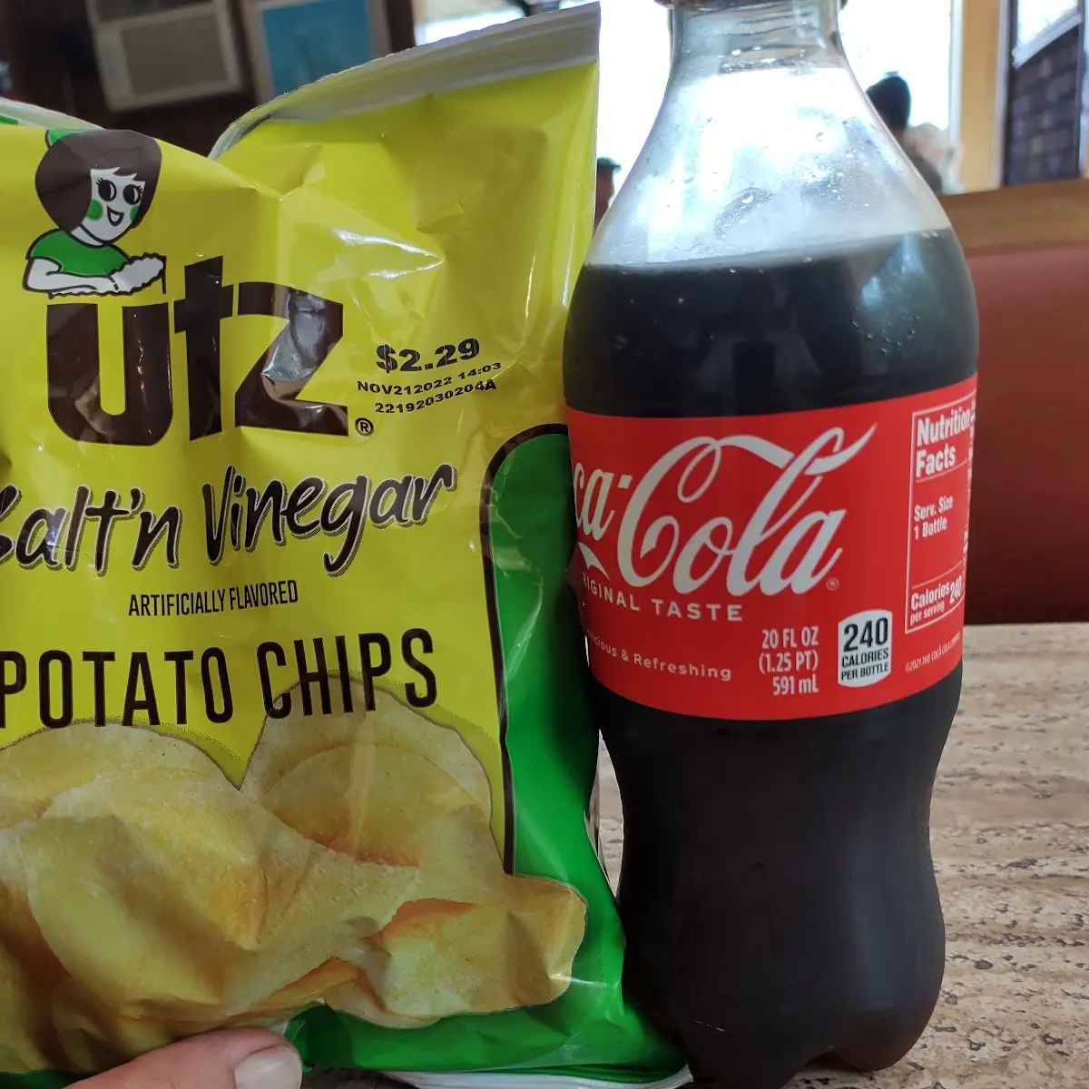Coke and Vinegar Chips
