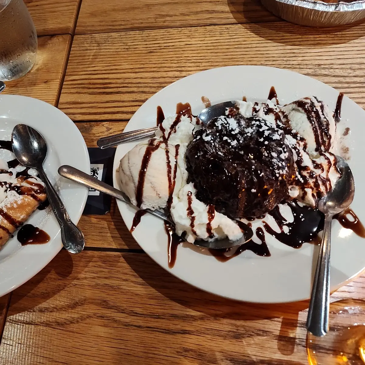 Cannoli and Lava Cake