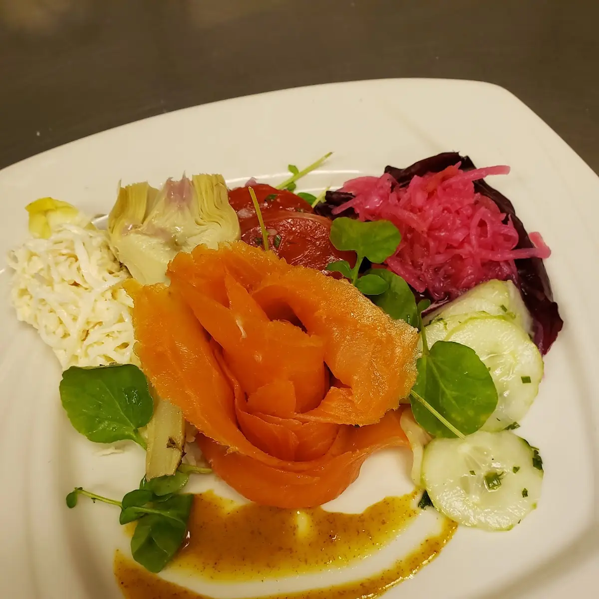 Smoked Salmon Salad