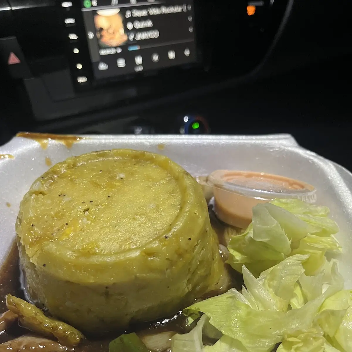 Mofongo Y Pepper Steak