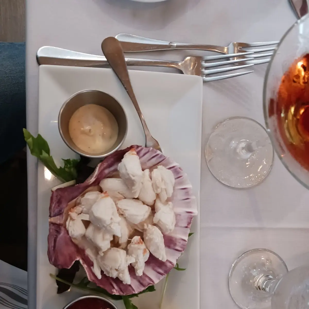 Lump Crab Meat Appetizer Platter