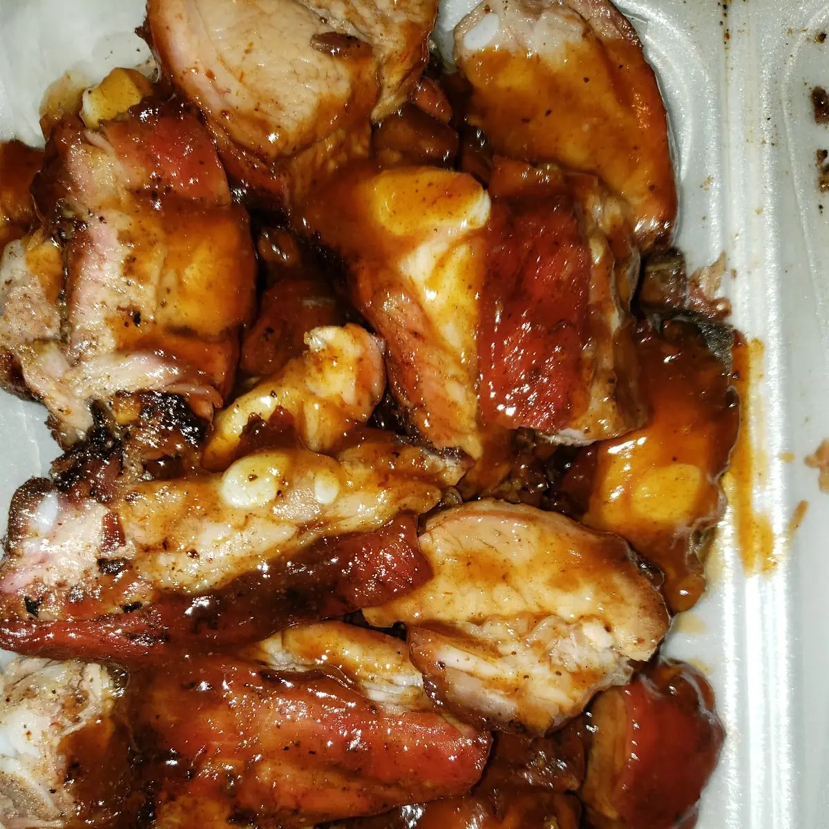 Large Tip with Mild Sauce