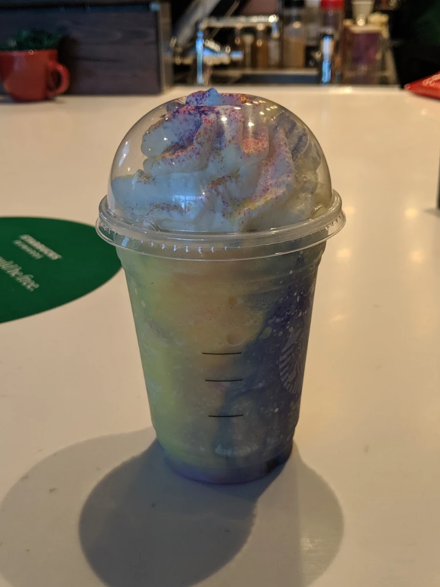 Tie Dye Frappuccino