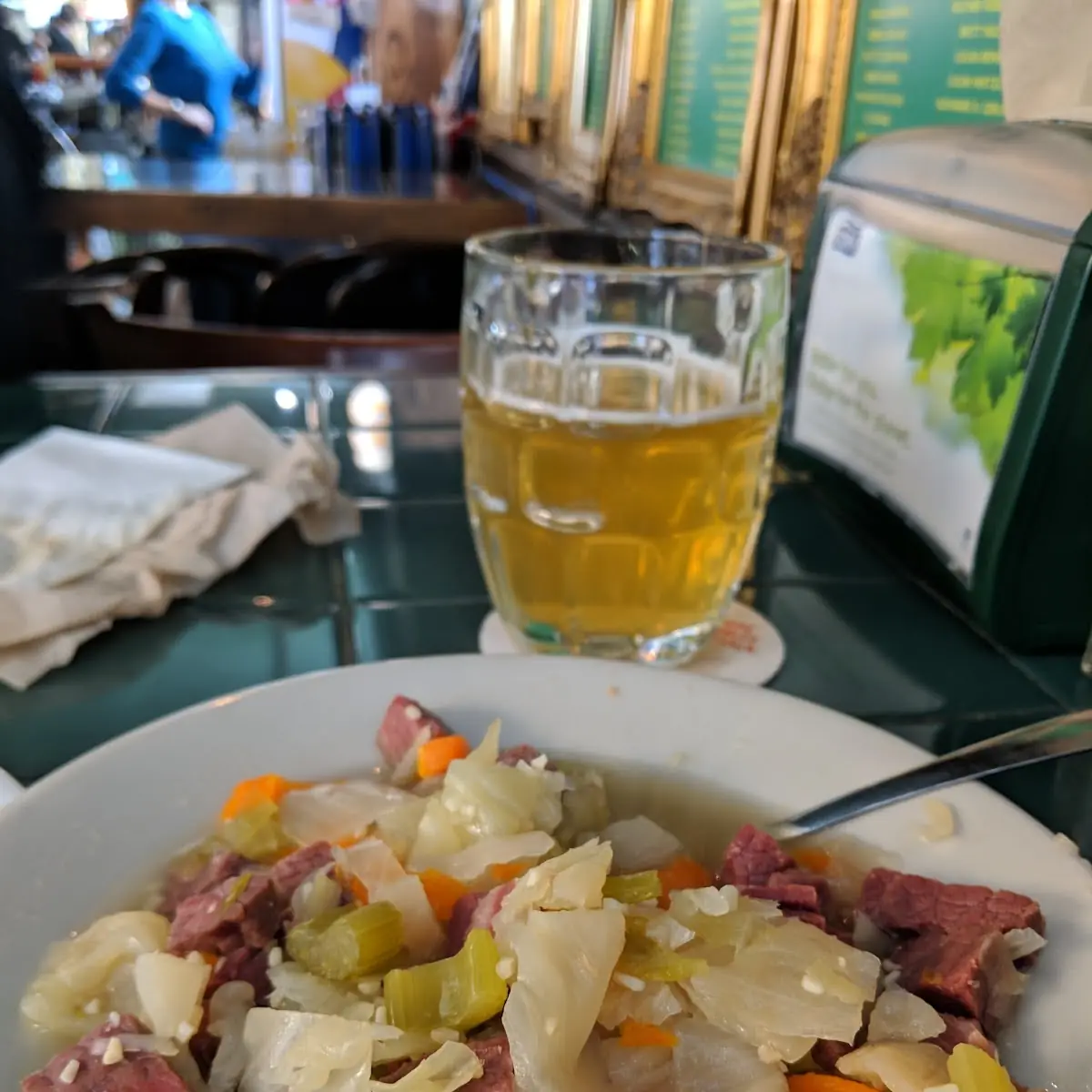Corned Beef and Cabbage Soup