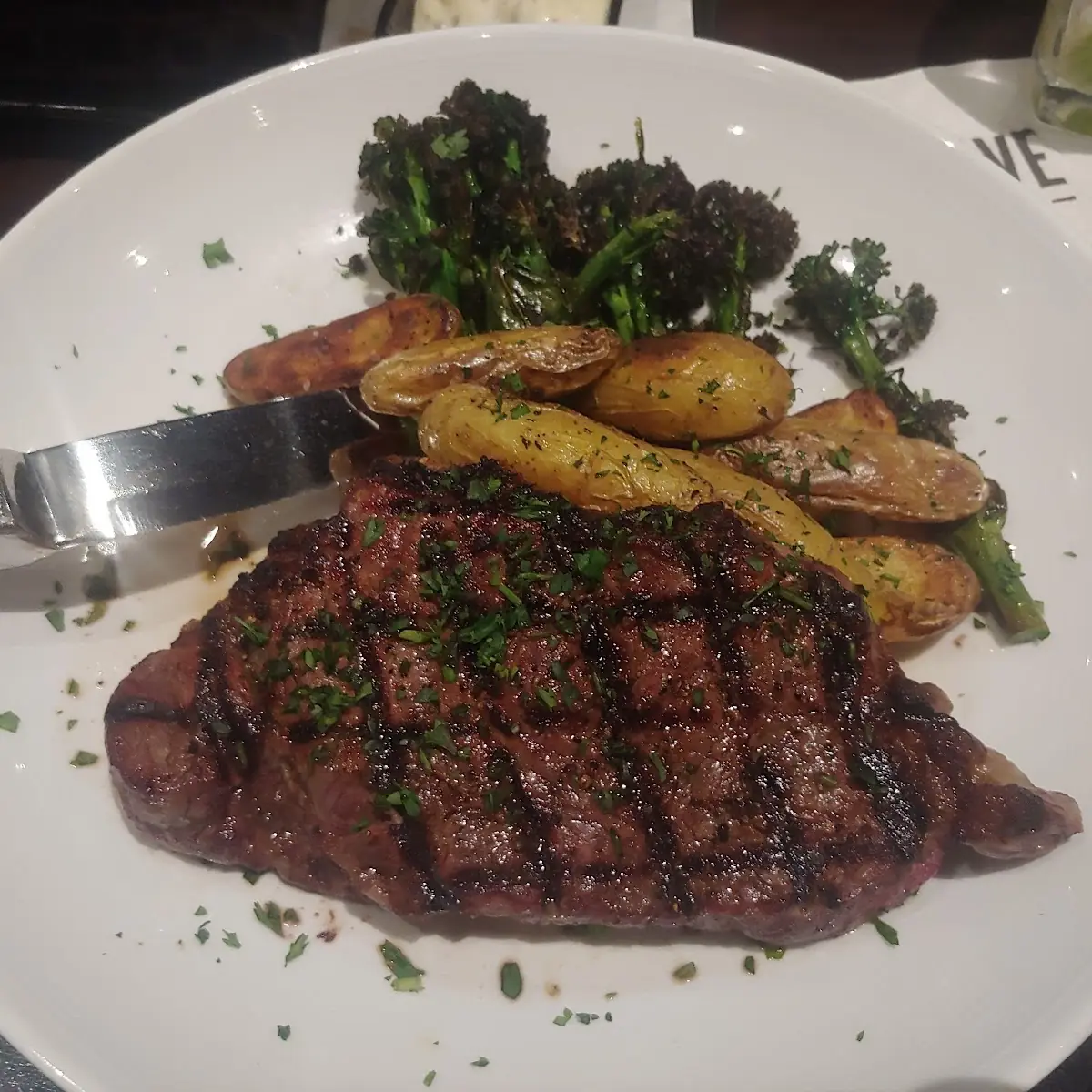 GS Grilled New York Steak