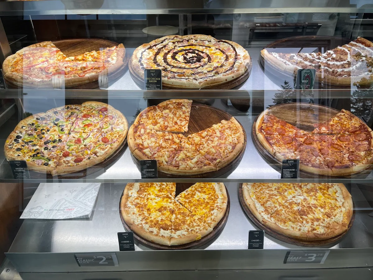 BBQ Chicken Pizza Butter Chicken Pizza Veggie Pizza Cheese Pizza