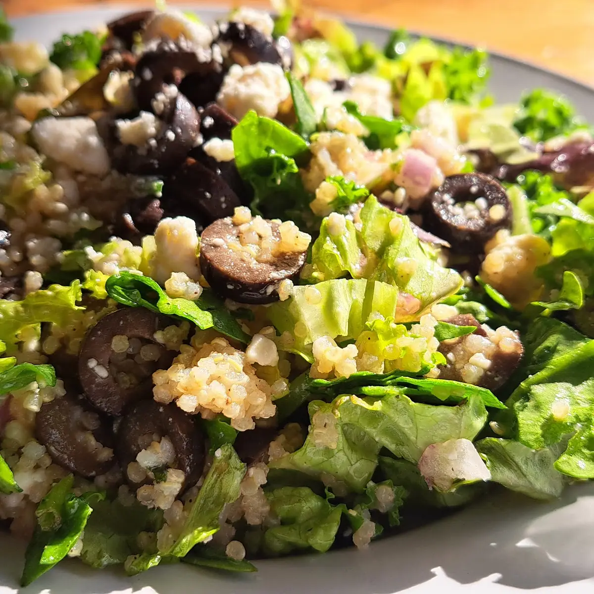 Quinoa Greek Salad
