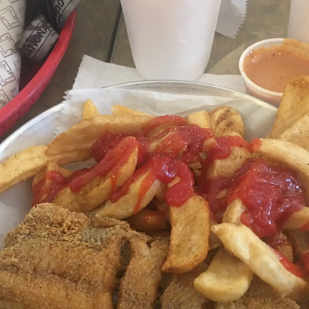 All You Can Eat Catfish Platter