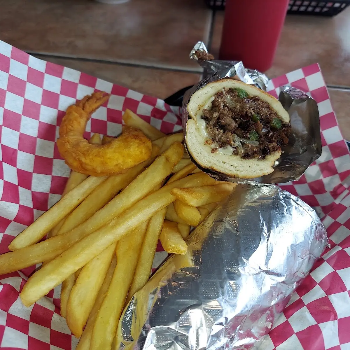 Philly Cheese Steak Sandwich