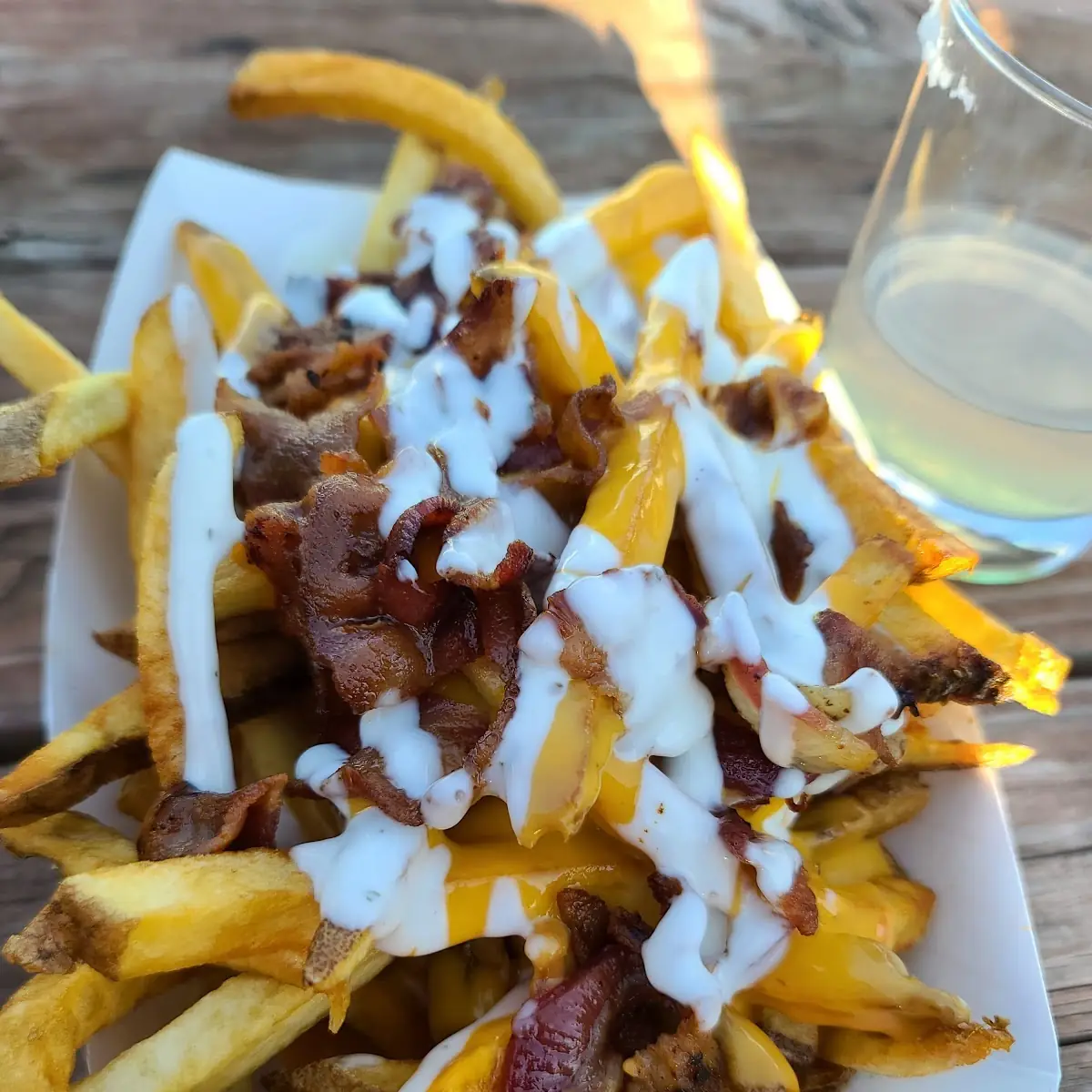 Bacon Cheese Fries
