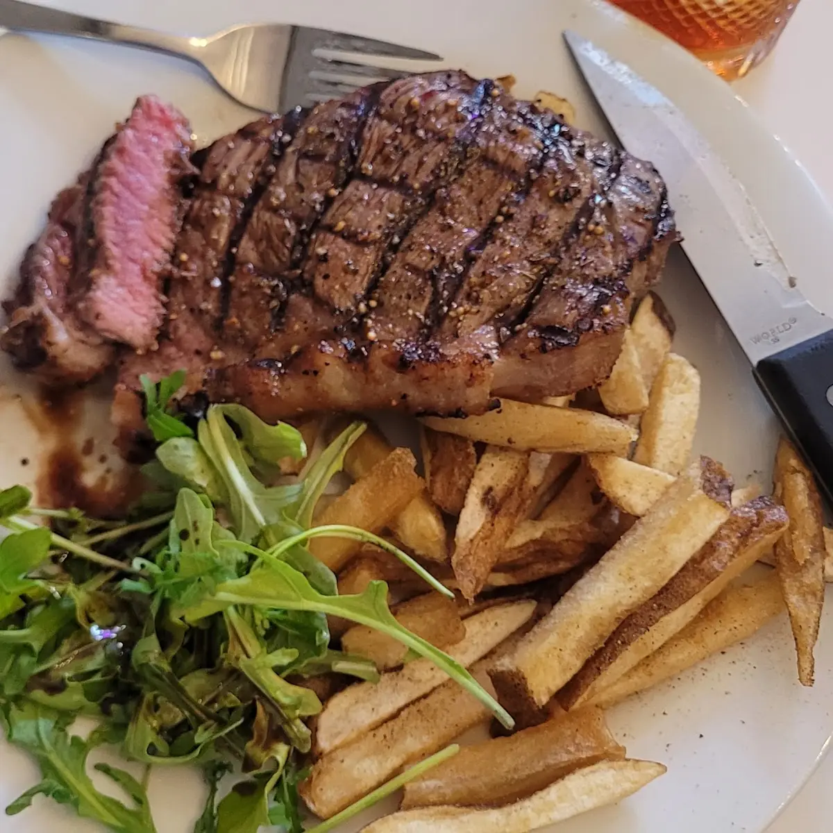 Steak Frites, Panache Restaurant And Lounge