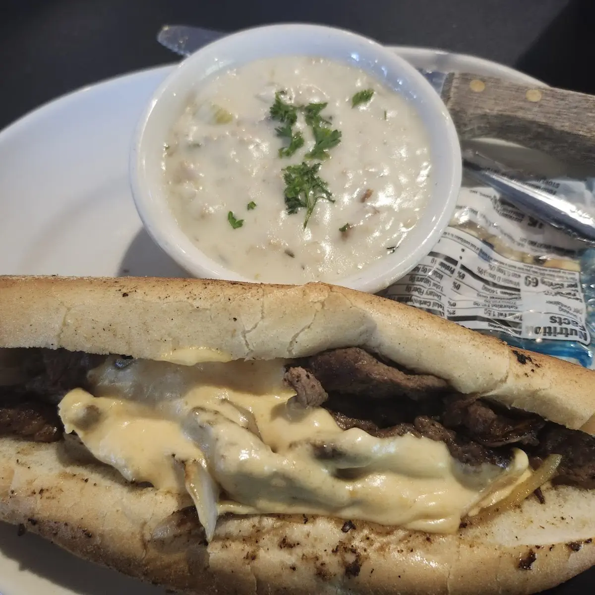 Philly Cheesesteak Sandwich