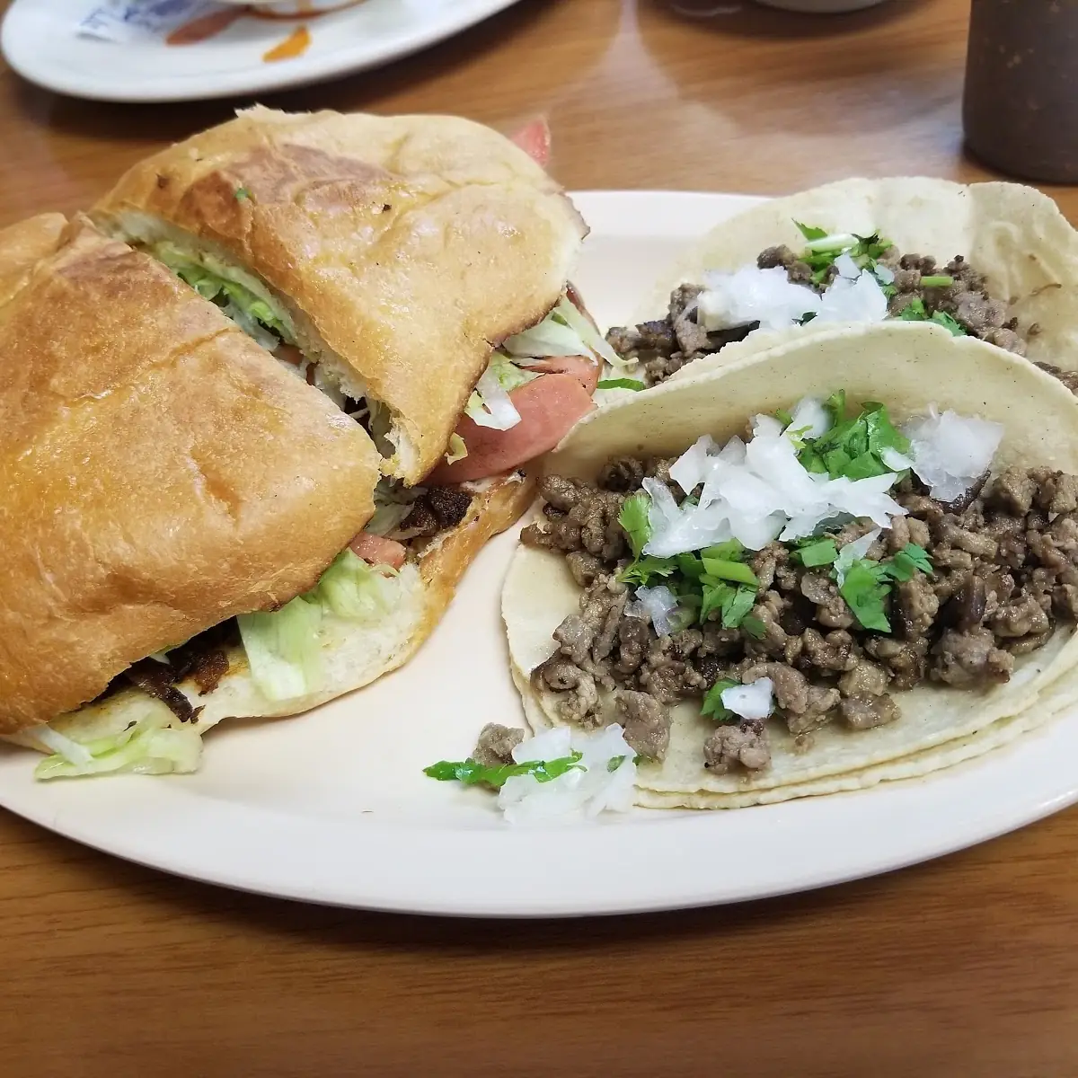 Cubana Torta & Steak Tacos