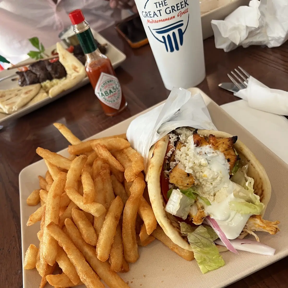Chicken Gyro Wrap
