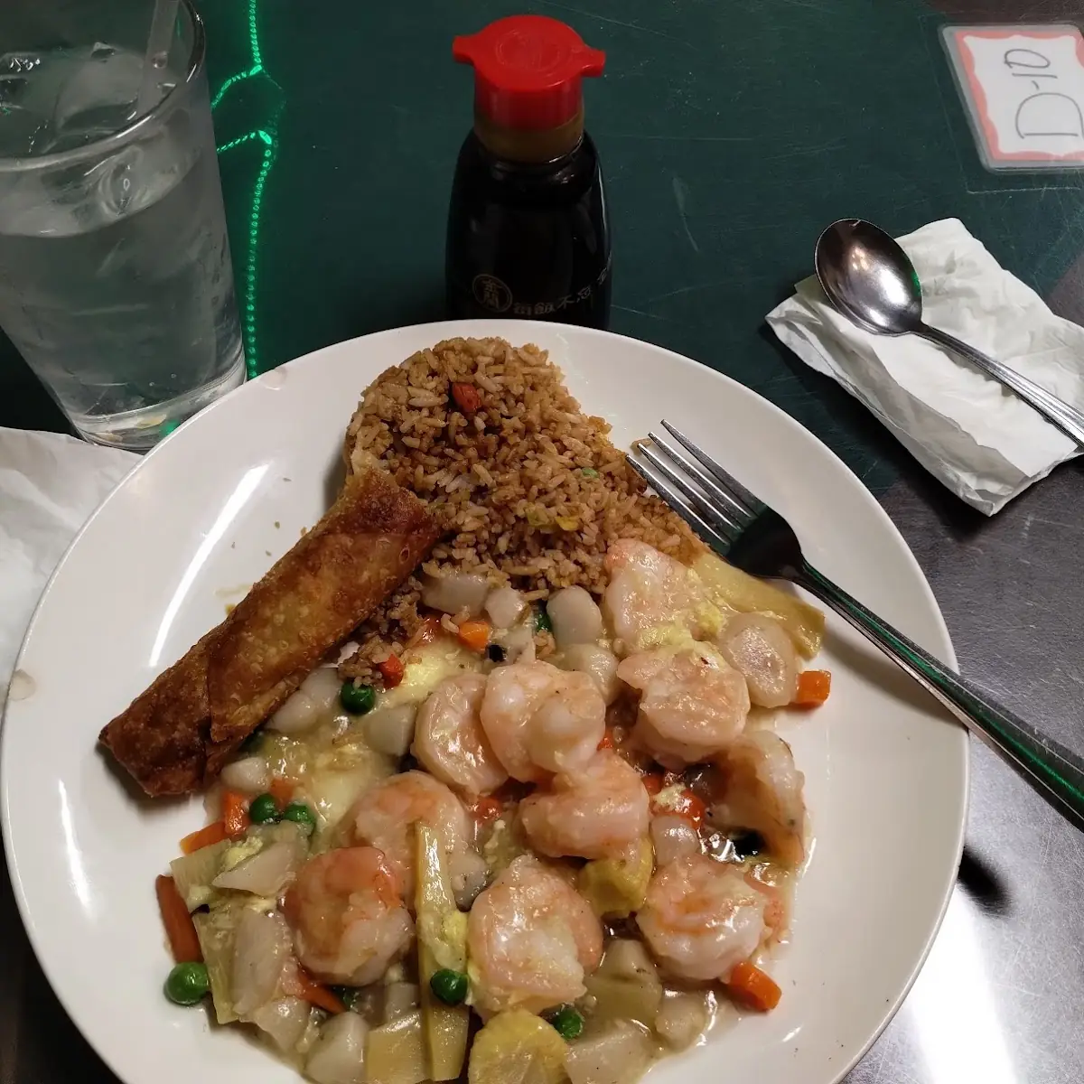 Seafood Combo with Sizzling Rice