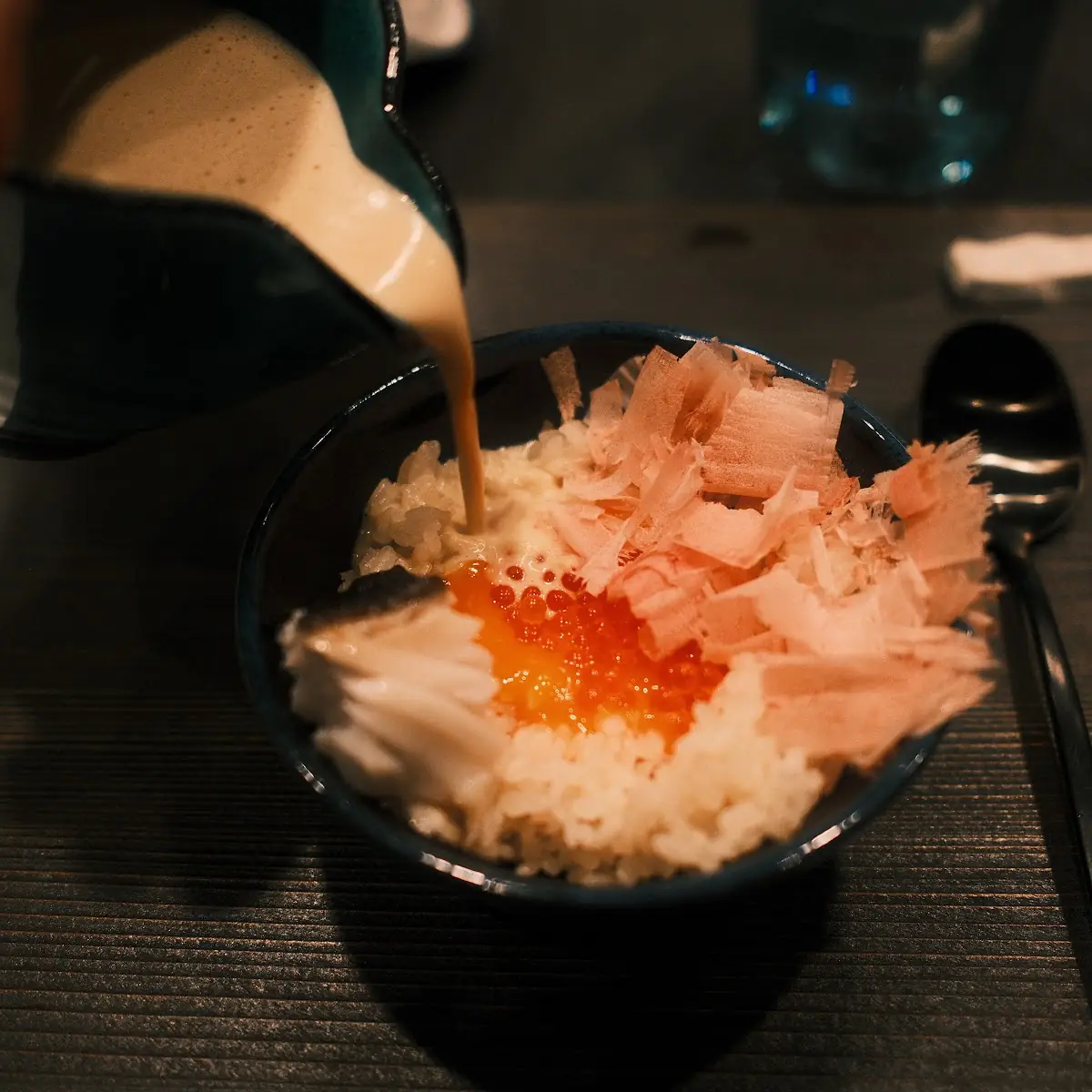 Rice Bowl with Egg Yolk