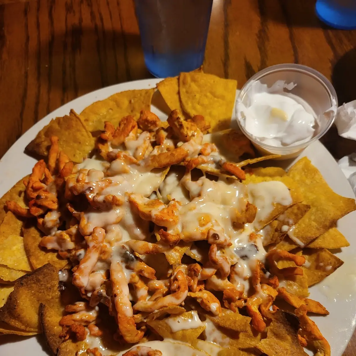 Grilled Chicken Nachos