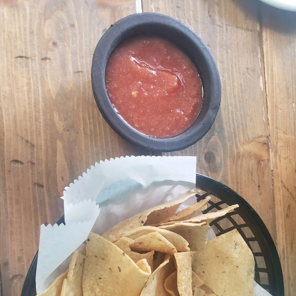 Hot Sauce and Chips