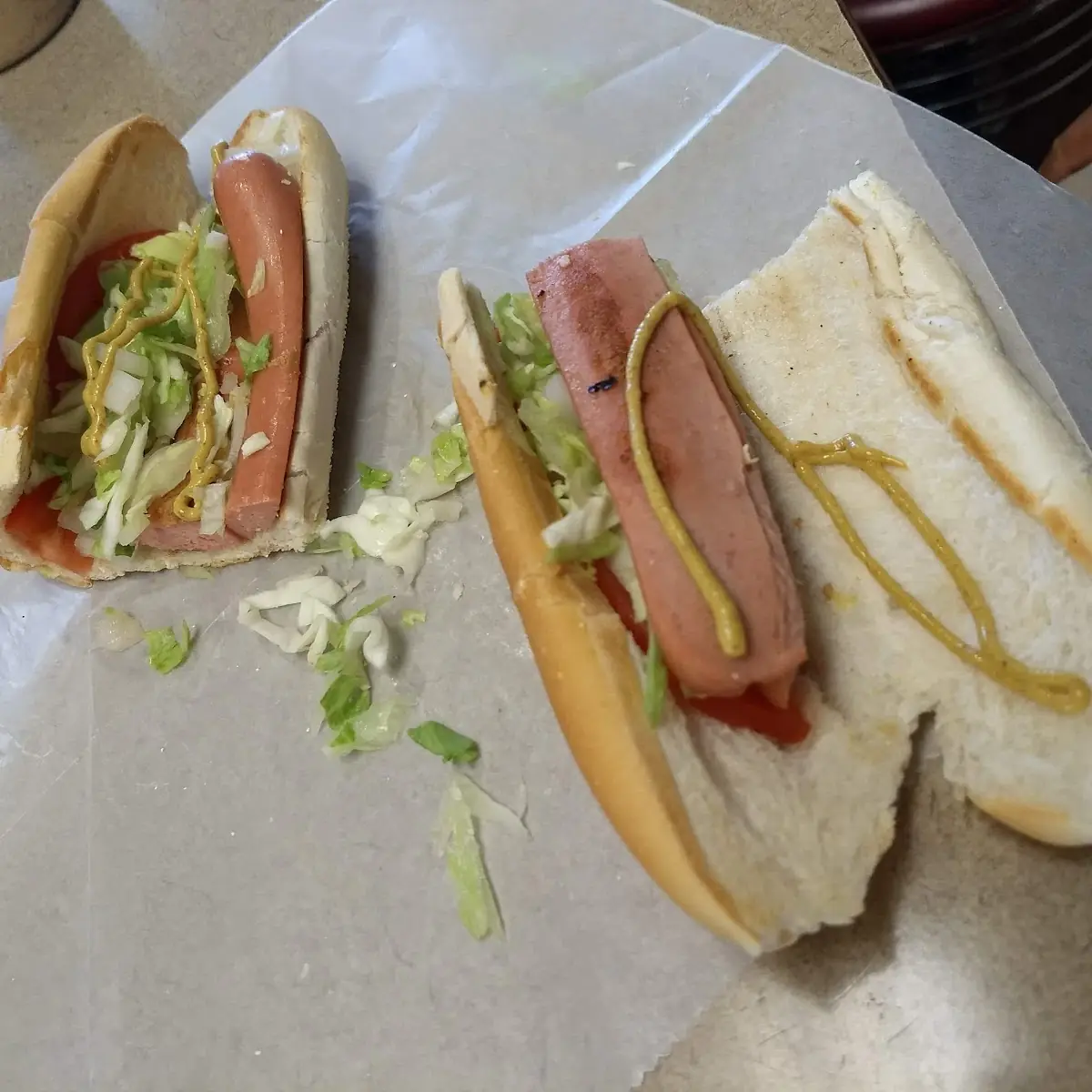 Hot Dog with Everything
