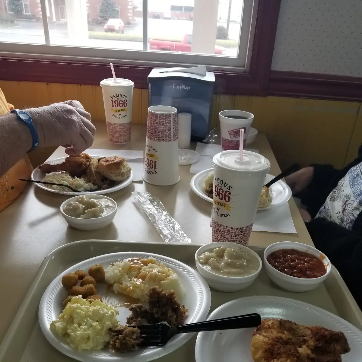 Fried Chicken Baked Beans