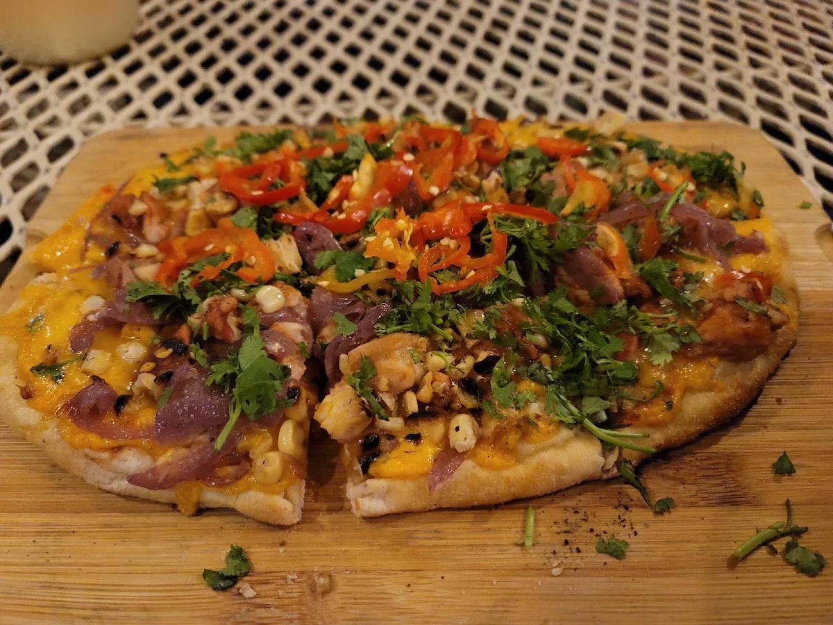 BBQ Chicken Flatbread Pizza