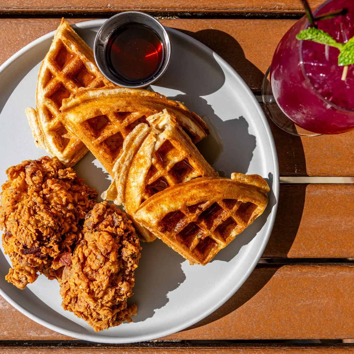 Chicken & Waffles - Sunday Brunch