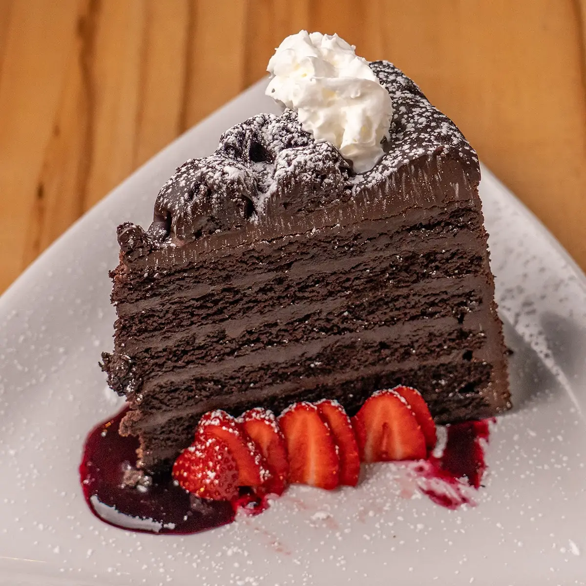 Layer Chocolate Decadence Cake