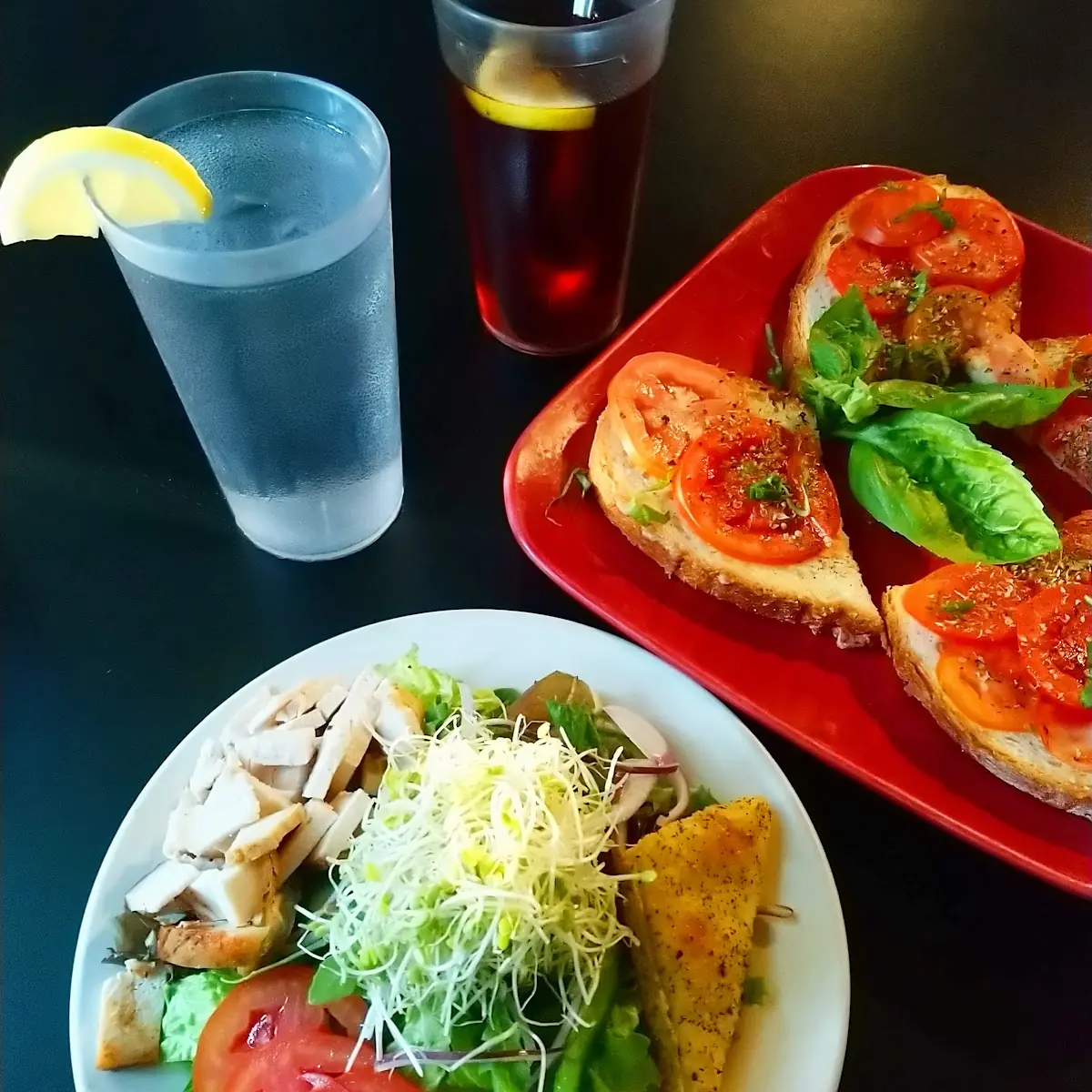 Bruchetta and House Salad