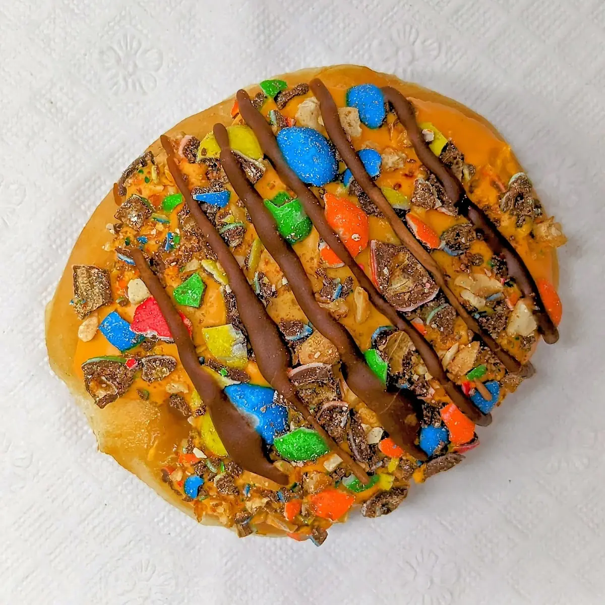 Peanut Butter Kreme Filled Doughnut
