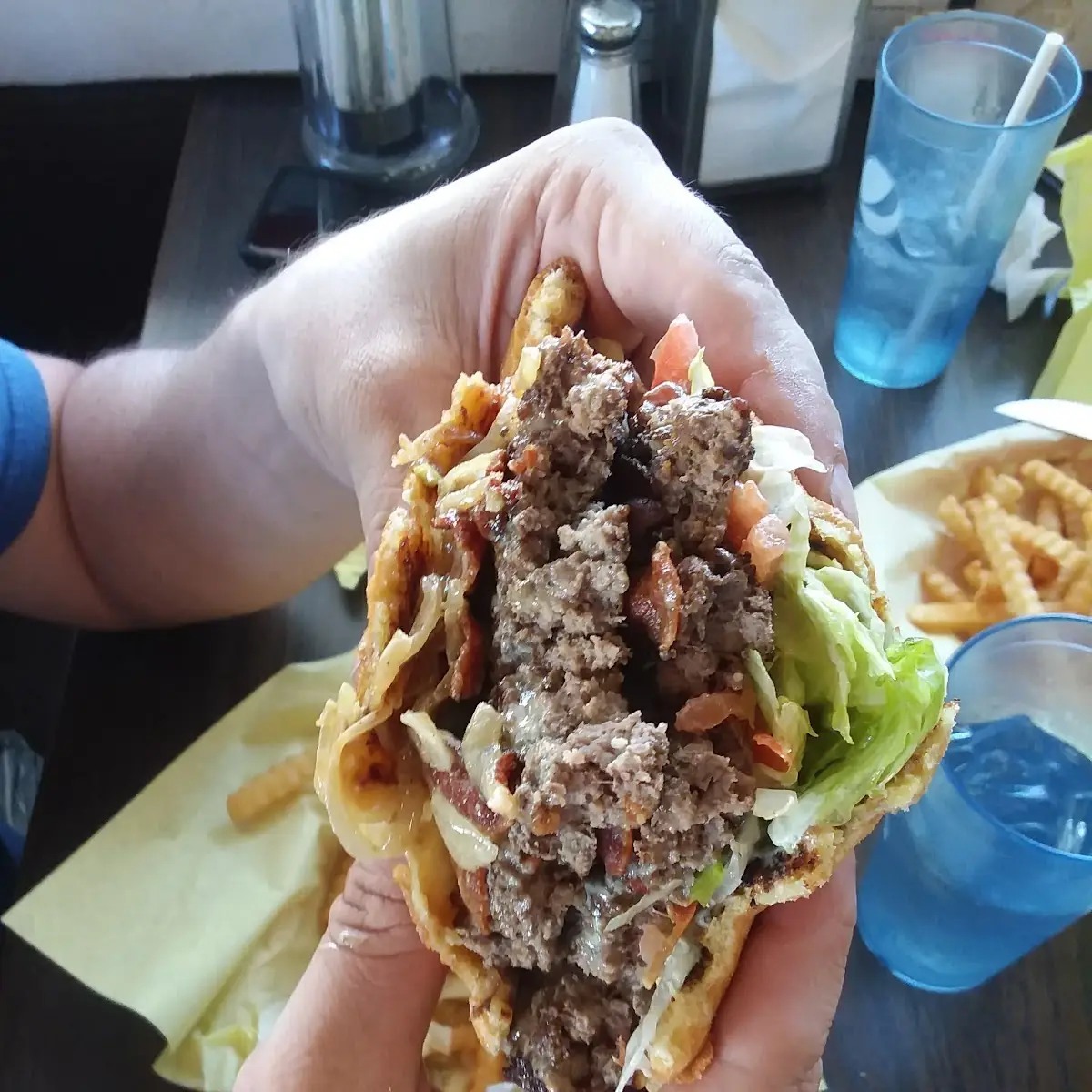 Jumbo Double Hamburger